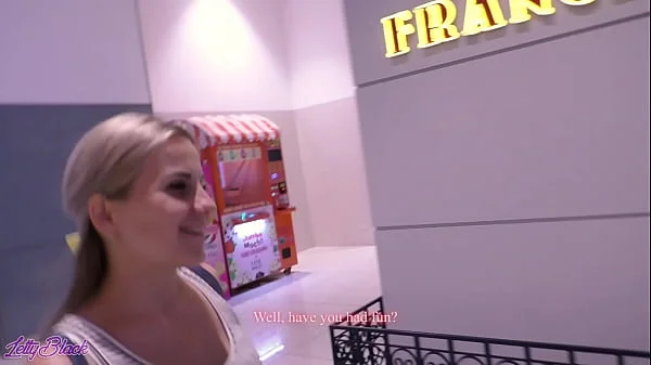 Remote Vibrator In Large Mall - Lot Of Fun With Letty Black