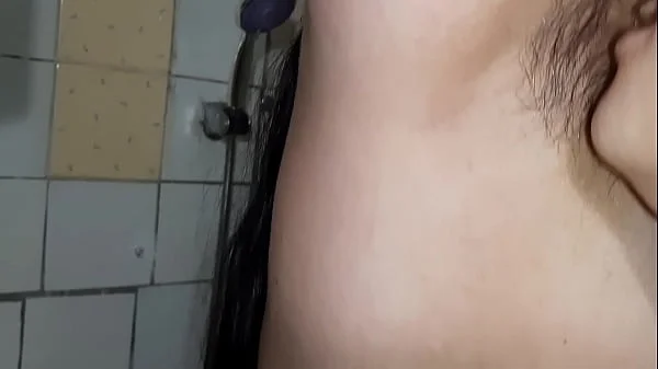 I peed in her mouth and then she licked my pussy, nipples and armpits - Lesbian Illusion Girls