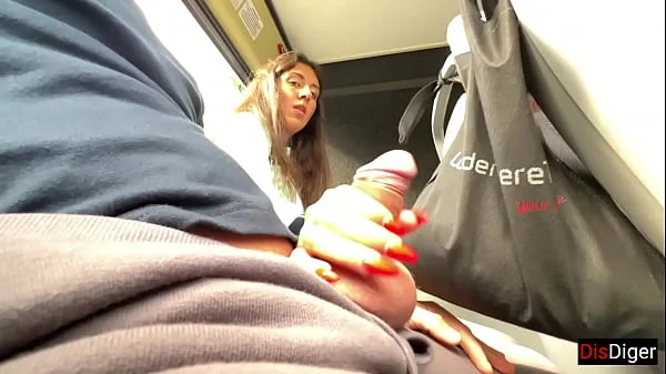 A stranger girl jerked off and sucked my dick in a public bus full of people