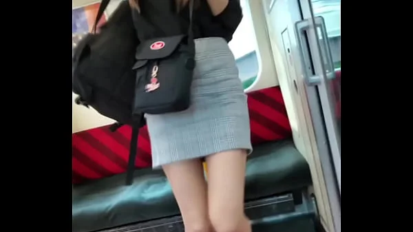 Japanese Cuties Teasing You On A Train