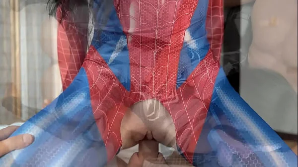 Passionate Spider Woman vs Anal Fuck Lover Black Spider-Girl!