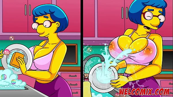 Barty fucking his friend's mother - The Simptoons Simpsons porn