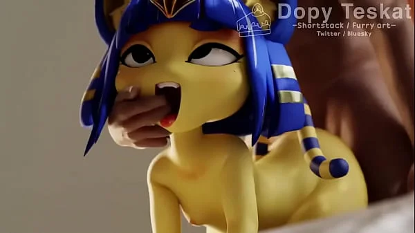 Ankha dando para o negão