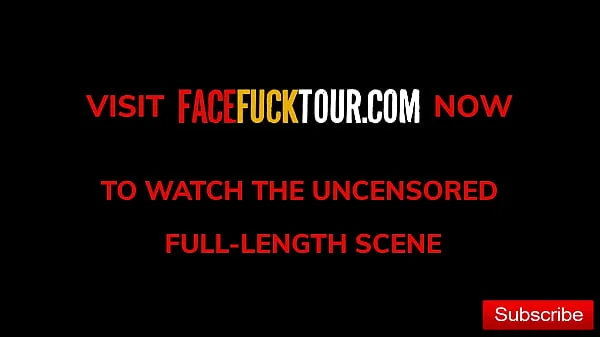 Face Fuck Tour - Petite Blonde Mimi Cica Suspended Rough Deepthroat