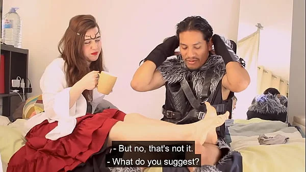 The Viking try to seduces the Peasant, but She's Lesbian