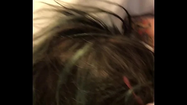 Emo girl gets face fucked and dominated by black master