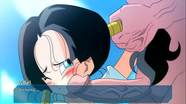 Kame Paradise 3 - Videl sucks a big dick (Videl sex scene)