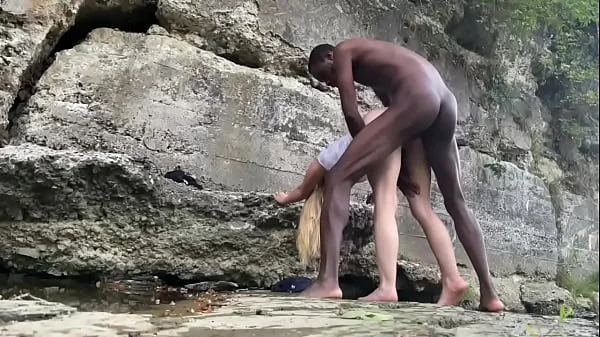 BigDaddyKJ: Interracial Couple Fucks On Hike | Preview