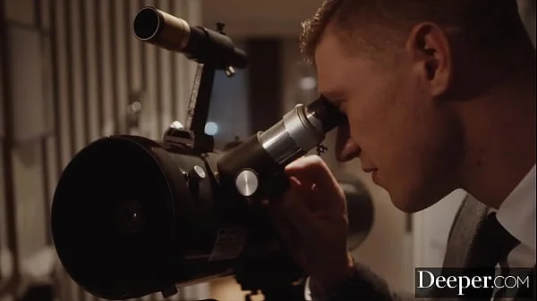 Deeper. Voyeur lives out his kinks through a telescope