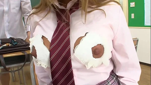 Japanese student Candy gets a very special tutorial in the class room. Full uncensored JAV movie