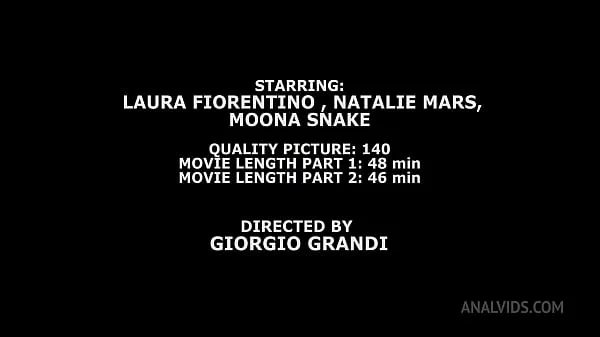 Natalie Mars VS Laura Fiorentino & Moona Snake #2, Anal Fisting, ATOGM, DAP, Gapes, ButtRose, Squirt Drink, Swallow BTG056