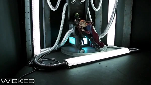 WickedParodies - Supergirl Seduces Braniac Into Anal Sex