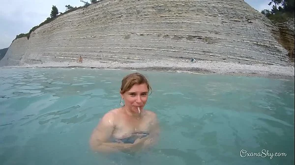 Flashing at the seaside