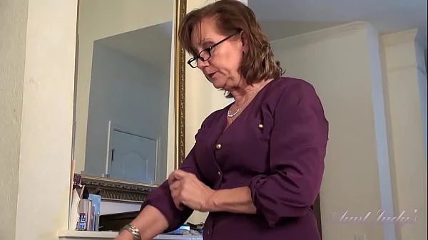 AuntJudys - 60yo Texas Redhead GILF Marie is your new Secretary