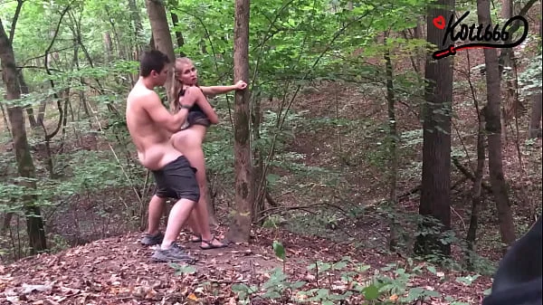 Public Outdoor Sex in the Forest | Standing Doggystyle and Lift Carry