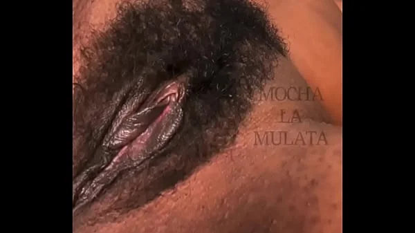 Masturbating my hairy pussy. - MochaLaMulata