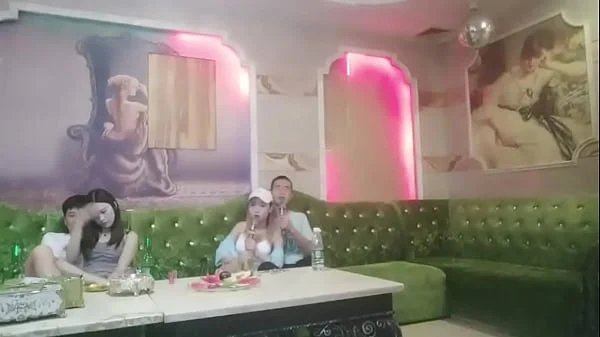 chinese ktv kinky group sex sitting lady 4p