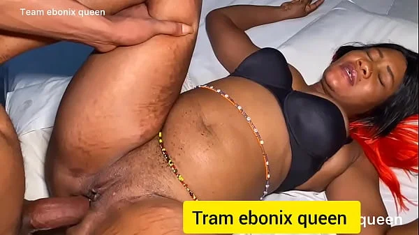 ANAL VERY HARD AND PAINFUL  ANAL SEX FOR EBONY MILF LEFT WITH A GAPING ASS
